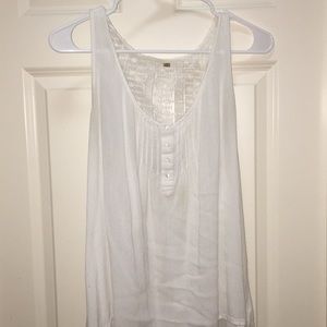 VERA WANG LACEY TANK TOP